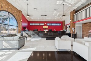 Sala de estar en el lobby