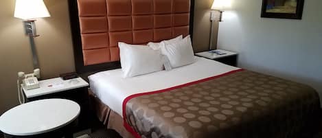 Pillow-top beds, in-room safe, desk, iron/ironing board