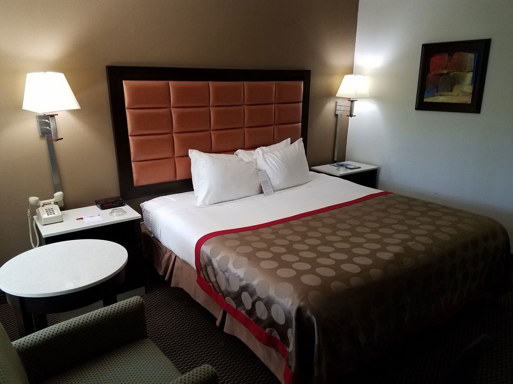 Pillow-top beds, in-room safe, desk, iron/ironing board