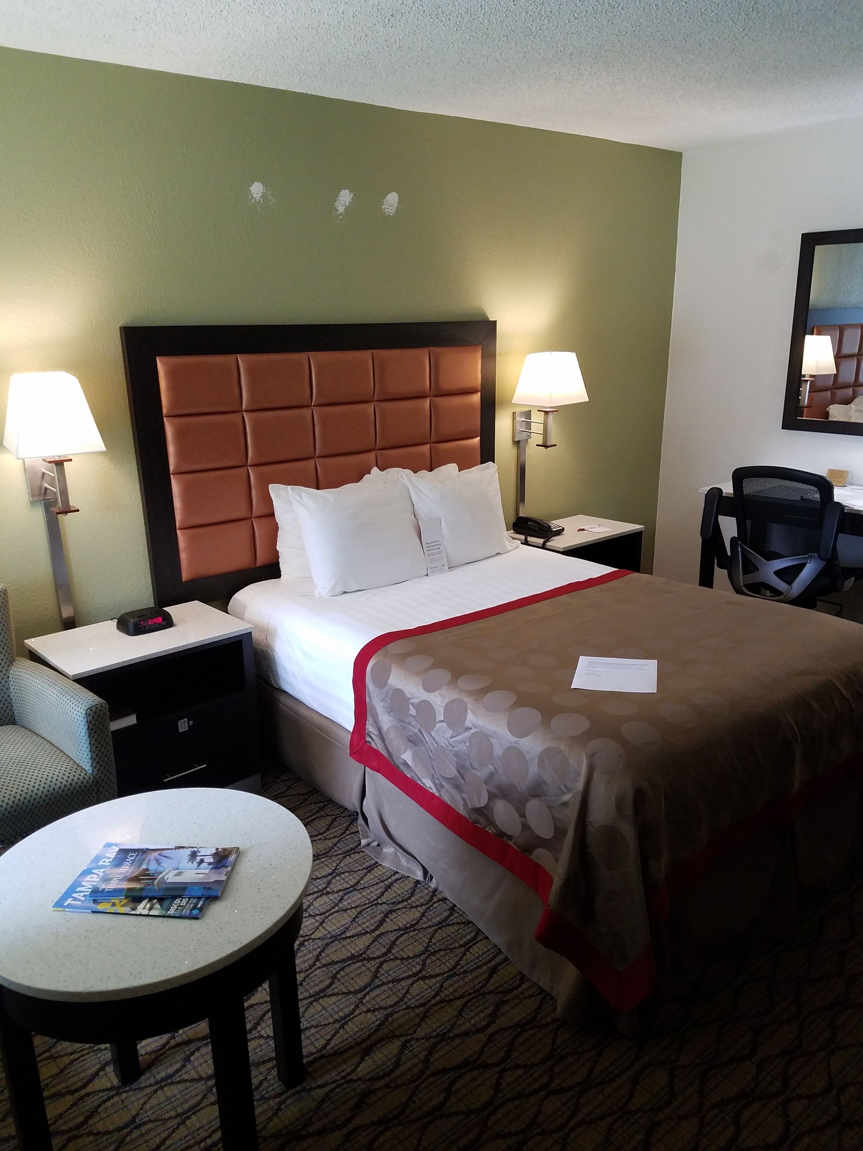Pillow-top beds, in-room safe, desk, iron/ironing board