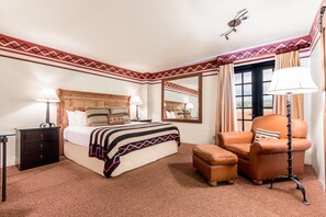 Room, 1 King Bed (Terraza) | Premium bedding, in-room safe, desk, blackout curtains - Inn and Spa at Loretto (Santa Fe)