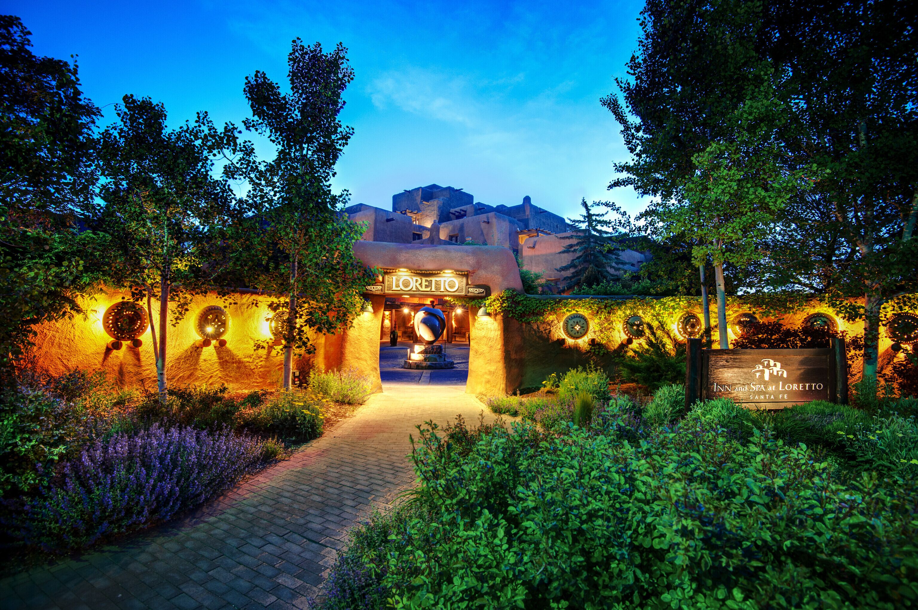 front of property – evening/night