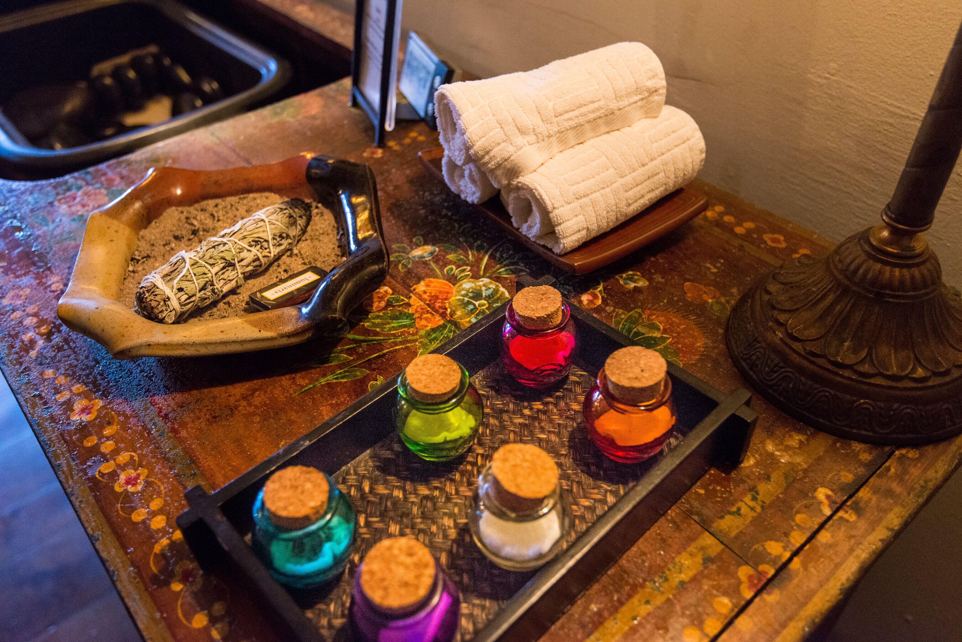 body treatments, aromatherapy, hot stone massages, deep-tissue massages