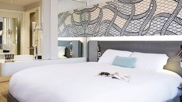 Superior Room, Multiple Beds | Premium bedding, in-room safe, desk, blackout curtains