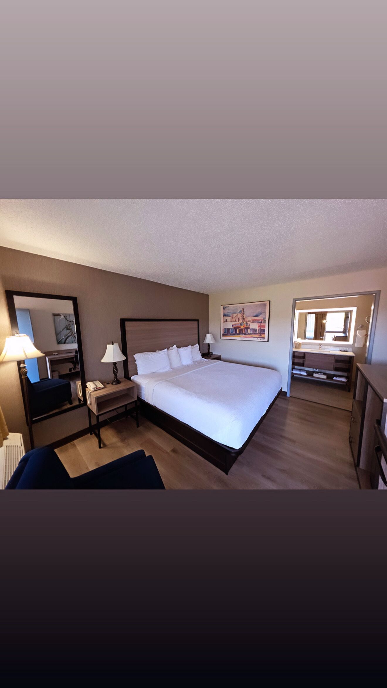 Desk, laptop workspace, soundproofing, iron/ironing board