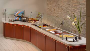 Daily to-go breakfast for a fee