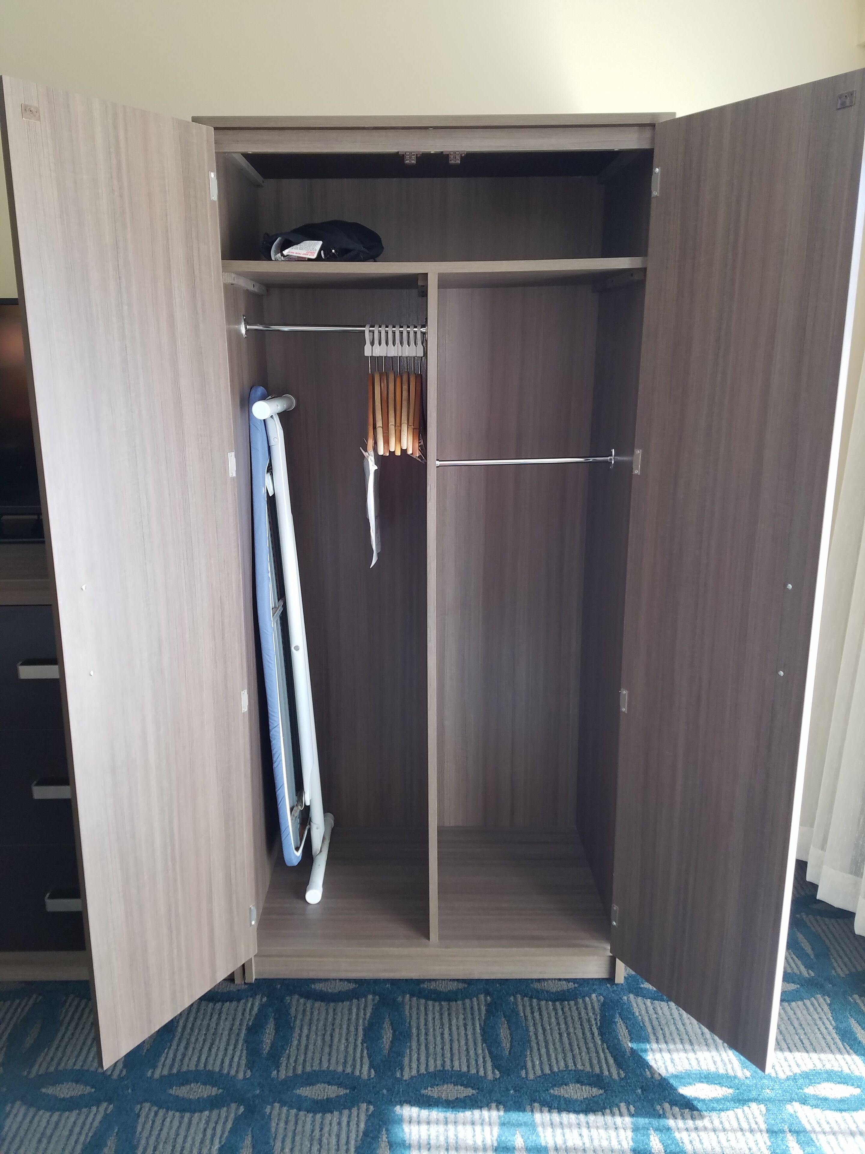 standard room, 2 queen beds, accessible, patio | iron/ironing board