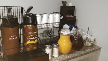 Free daily full breakfast