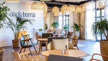 Breakfast, lunch, dinner served; French cuisine, pool views