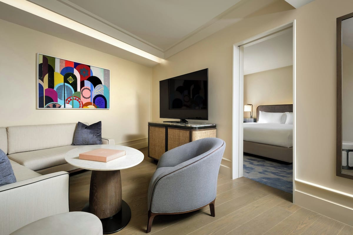 1 chambre, literie de qualité supérieure, surmatelas