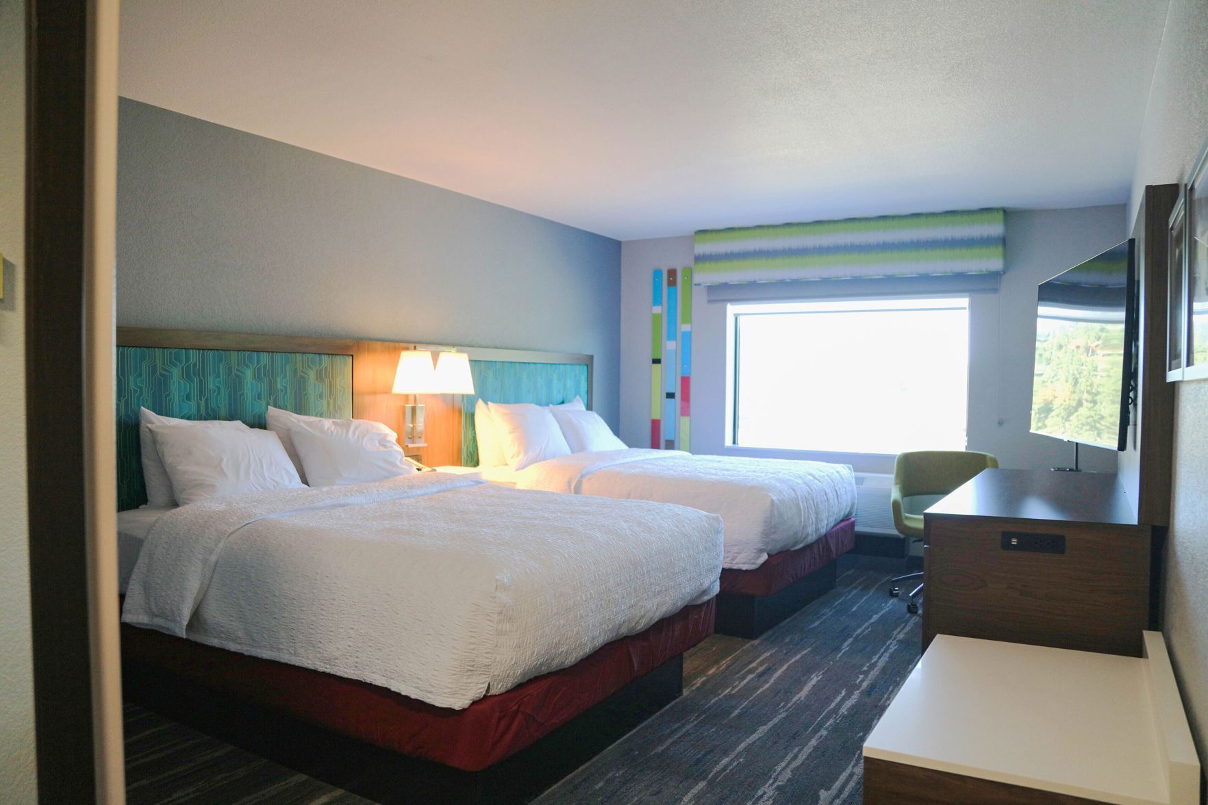 In-room safe, soundproofing, iron/ironing board, free cribs/infant beds