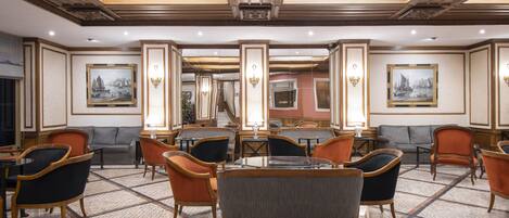 Sala de estar en el lobby