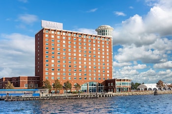 Hotel Exterior at Hyatt Regency Boston Harbor