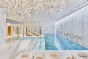 Facials, 1 treatment room, manicures and pedicures, massages