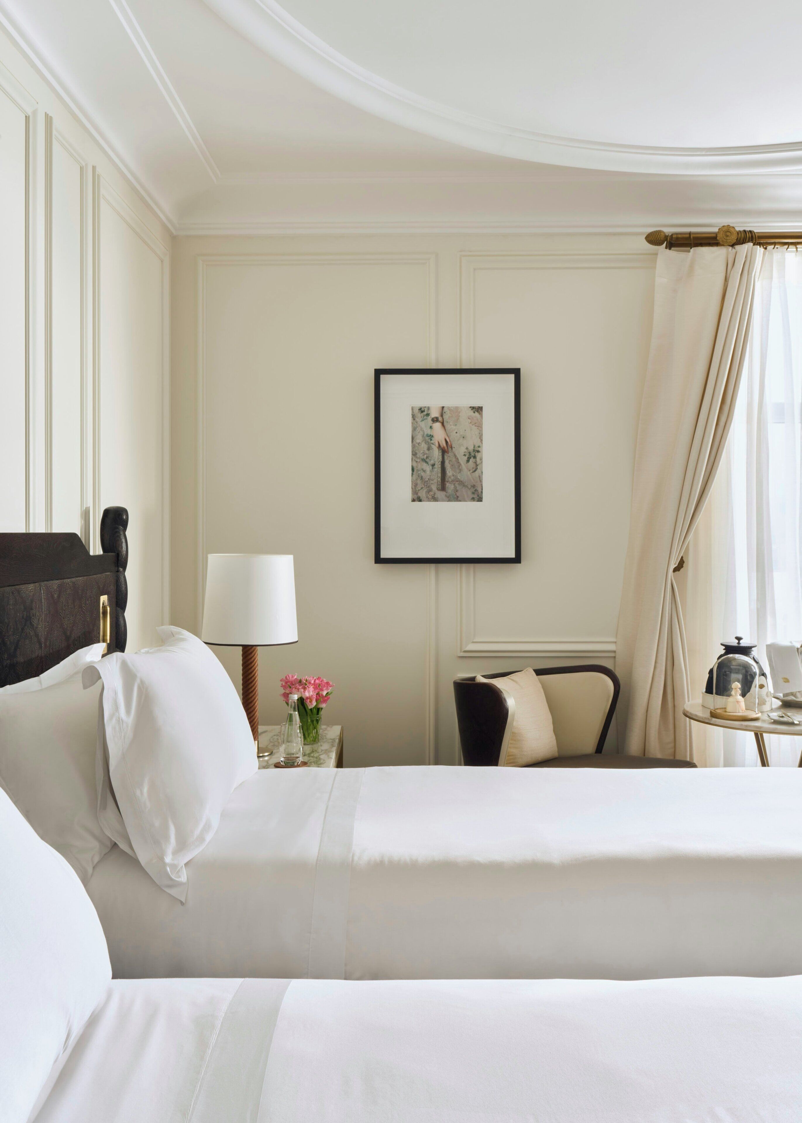 Habitació amb dos llits individuals Deluxe (Prado View) | Roba de llit hipoal·lergògena, minibar i caixa forta a l'habitació 