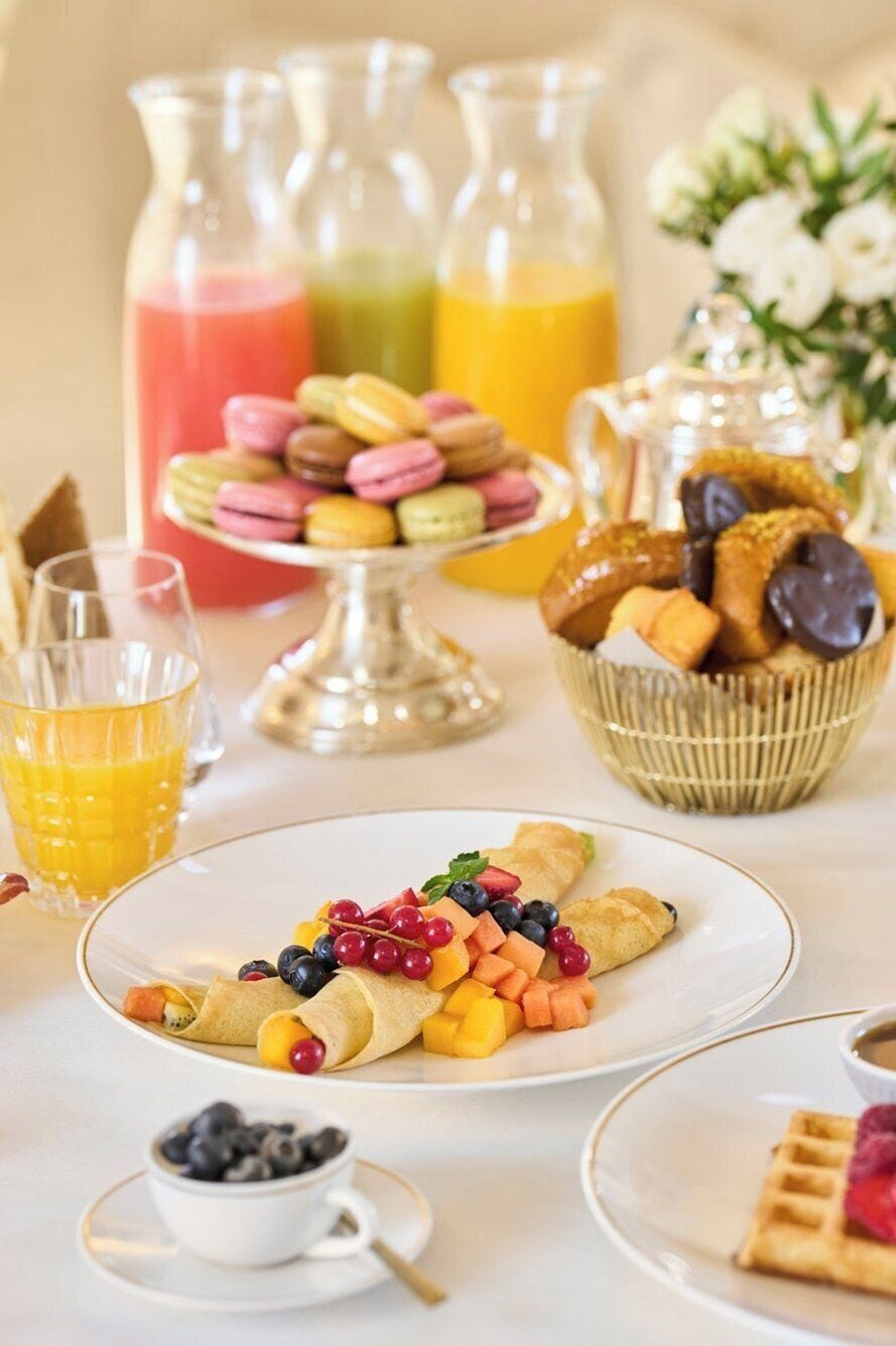 Desayuno completo todos los días (con cargo) 