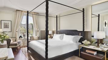 Ropa de cama hipoalergénica y minibar
