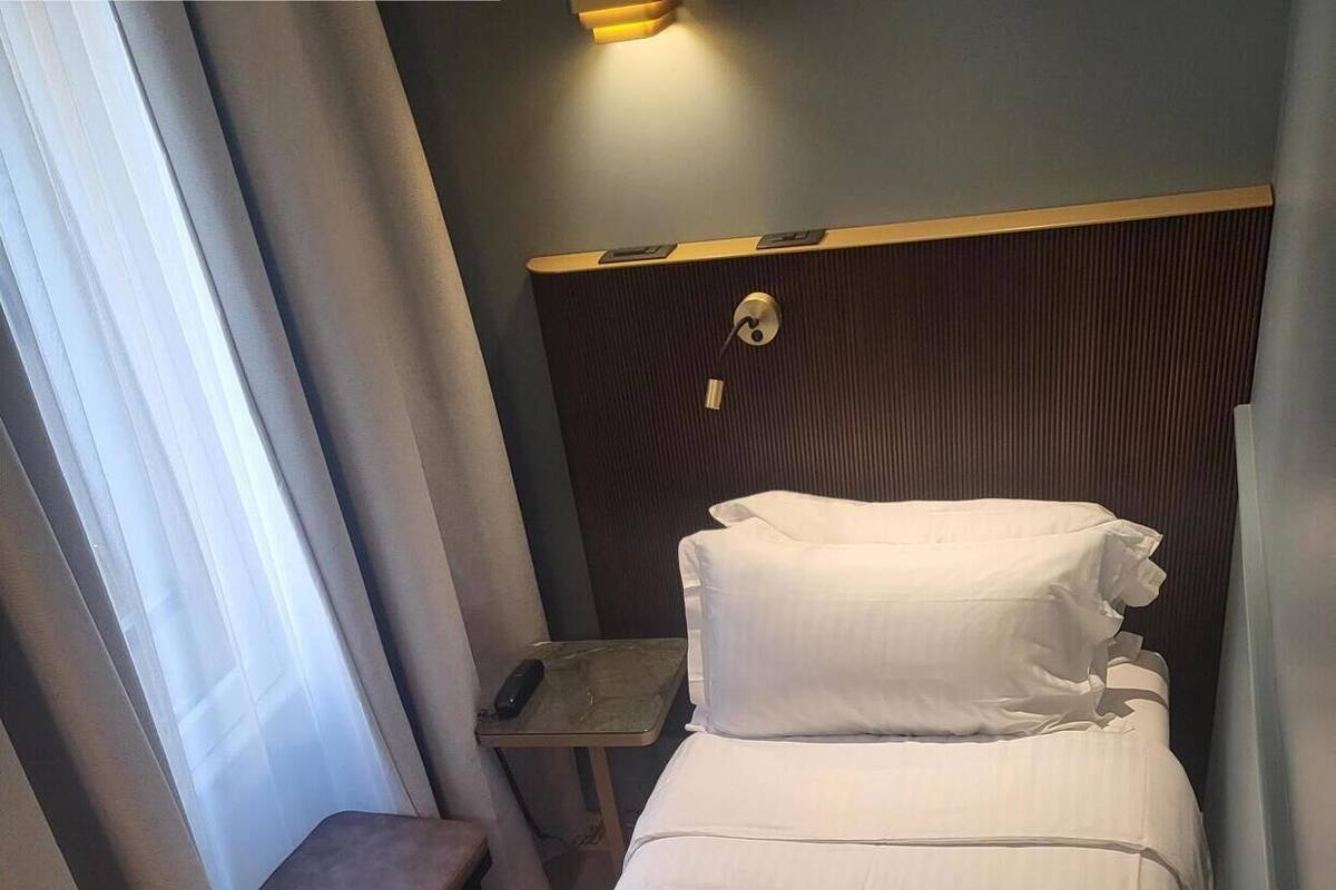 Hypo-allergenic bedding available, minibar (some free items)