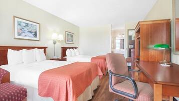 Desk, iron/ironing board, cots/infant beds, rollaway beds