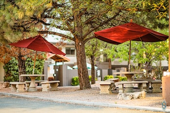 BBQ/picnic area at The Sage Hotel