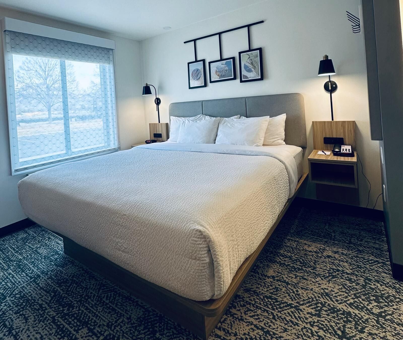 Desk, iron/ironing board, free WiFi, bed sheets