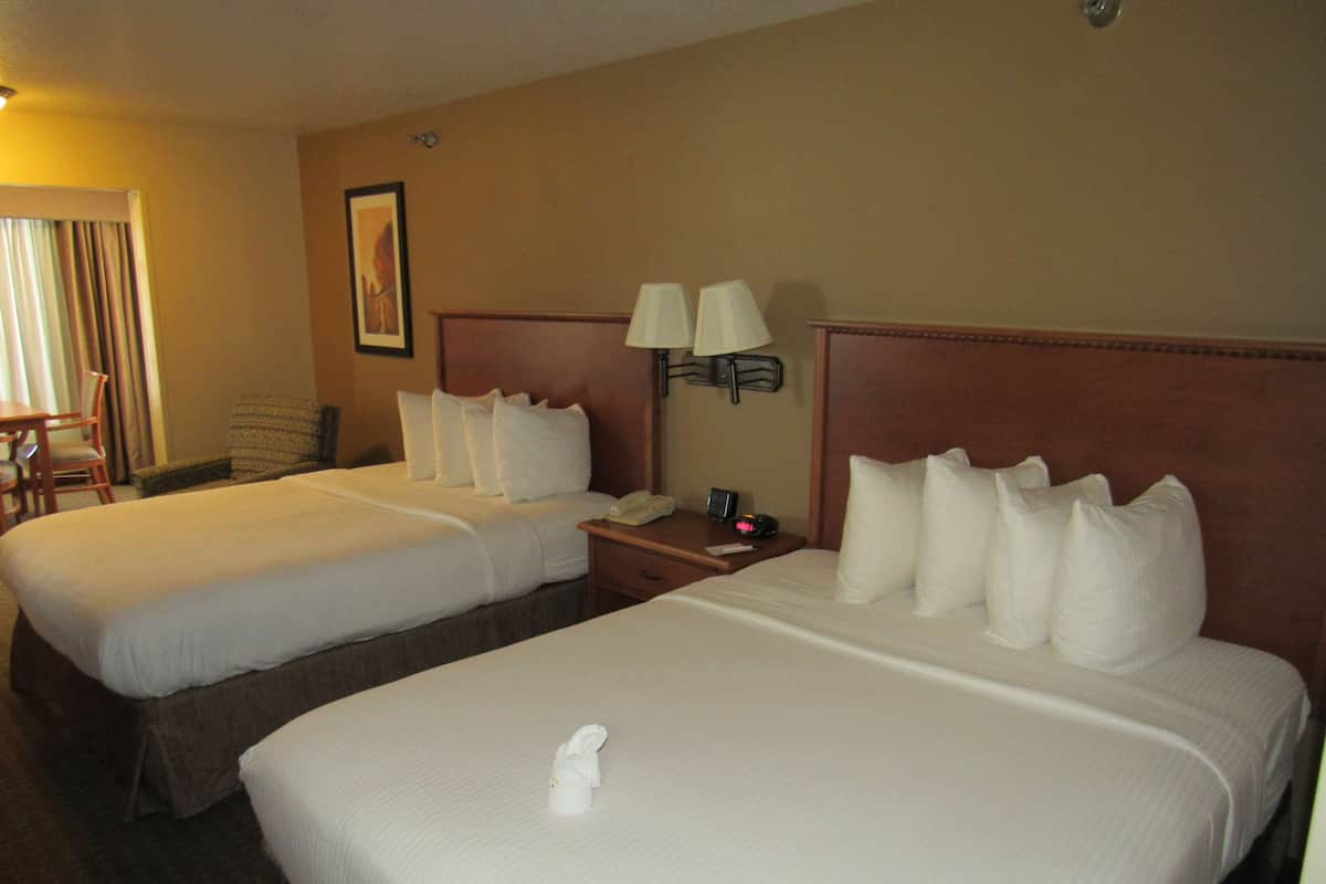 Chambre, 2 grands lits