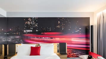 Executive kamer (Sofa bed on request) | Luxe beddengoed, een kluis op de kamer, een bureau