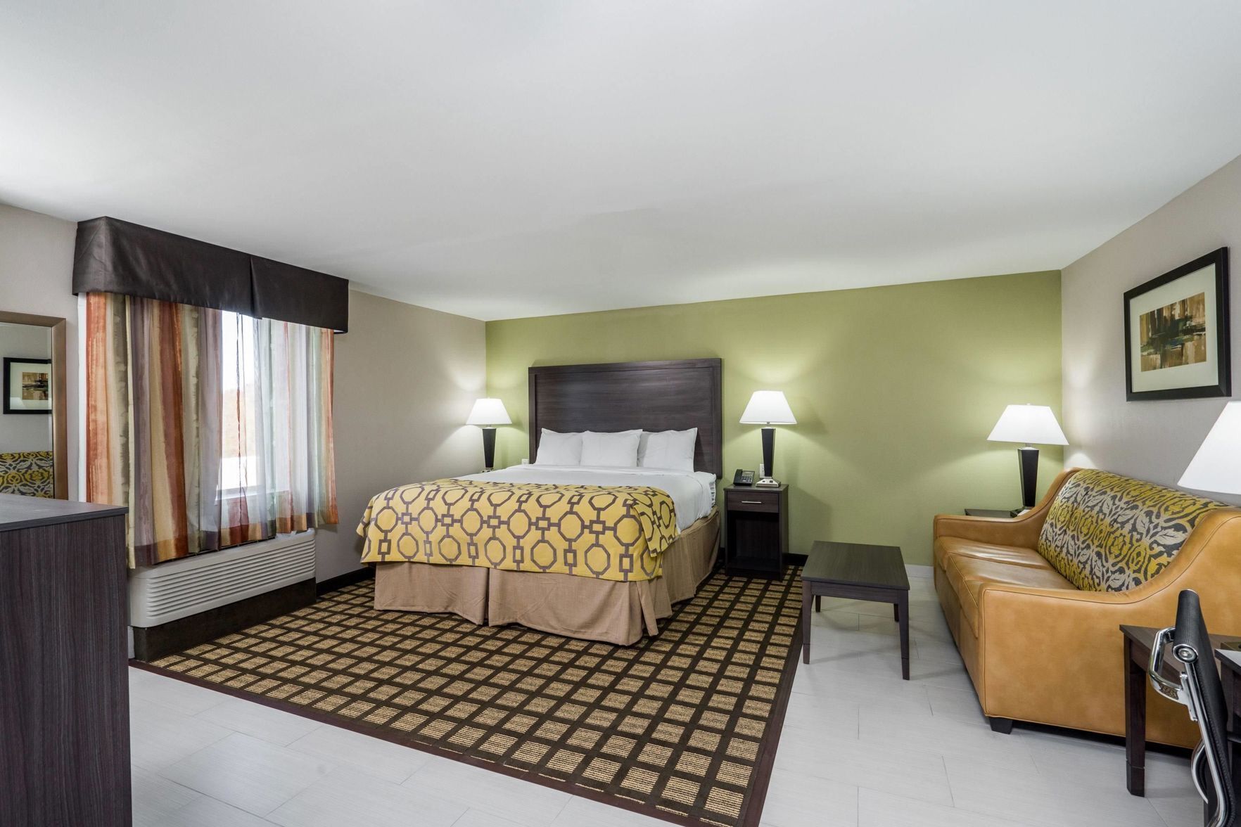 In-room safe, desk, blackout curtains, iron/ironing board