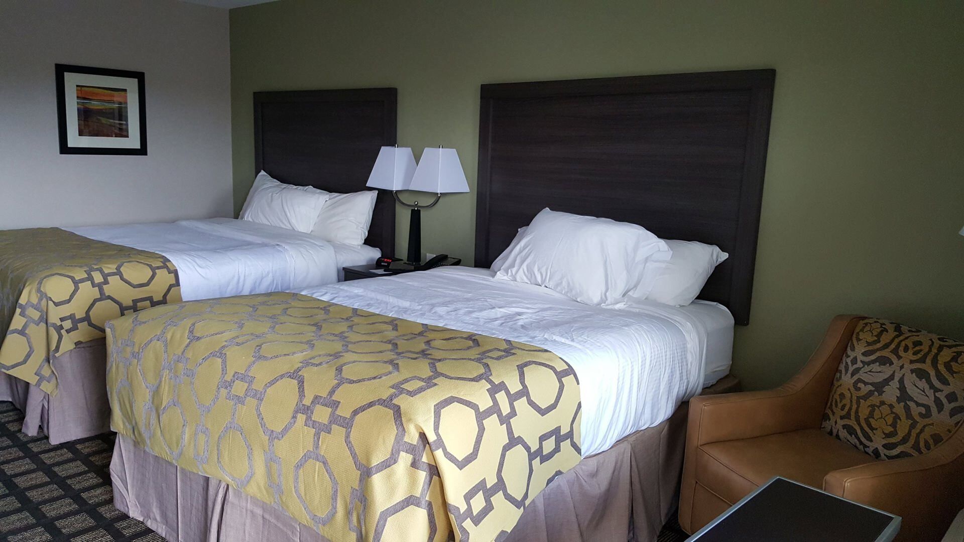 In-room safe, desk, blackout curtains, iron/ironing board