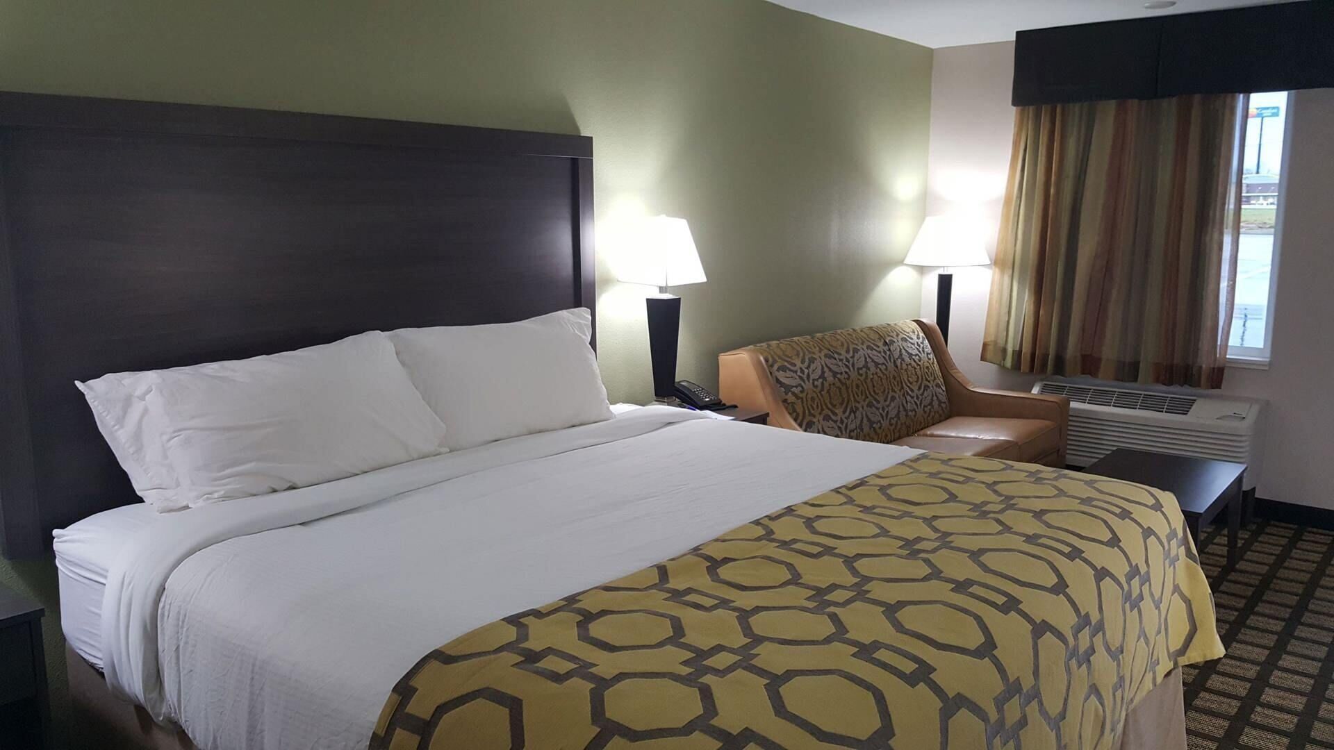 In-room safe, desk, blackout curtains, iron/ironing board