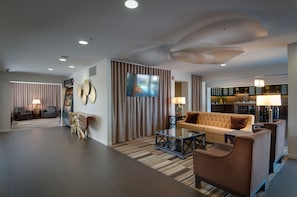 Sala de estar en el lobby