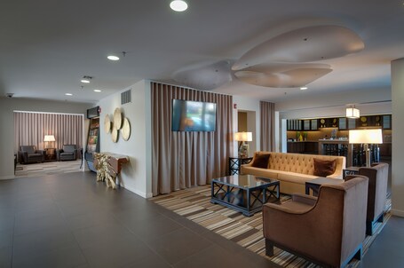 Sala de estar en el lobby