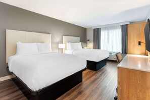 In-room safe, desk, iron/ironing board, free cribs/infant beds