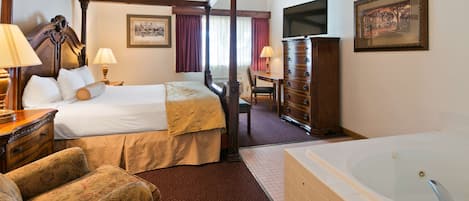 Suite, 1 King-Bett, Nichtraucher, Whirlpool