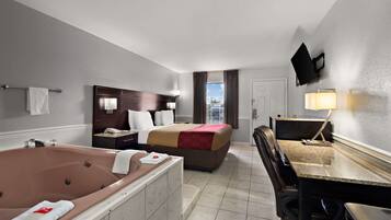 Schreibtisch, Bügeleisen/Bügelbrett, kostenloses WLAN, Bettwäsche