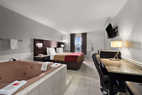 Desk, iron/ironing board, free WiFi, bed sheets