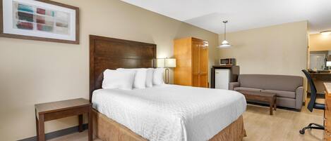 Standard Room, 1 Queen Bed, Accessible, Non Smoking | Desk, blackout drapes, iron/ironing board, free cribs/infant beds