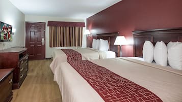 Free WiFi, bed sheets