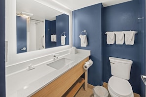 Premium bedding, pillowtop beds, in-room safe, desk