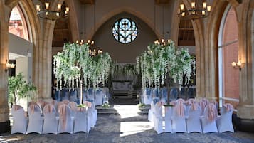 Indoor wedding