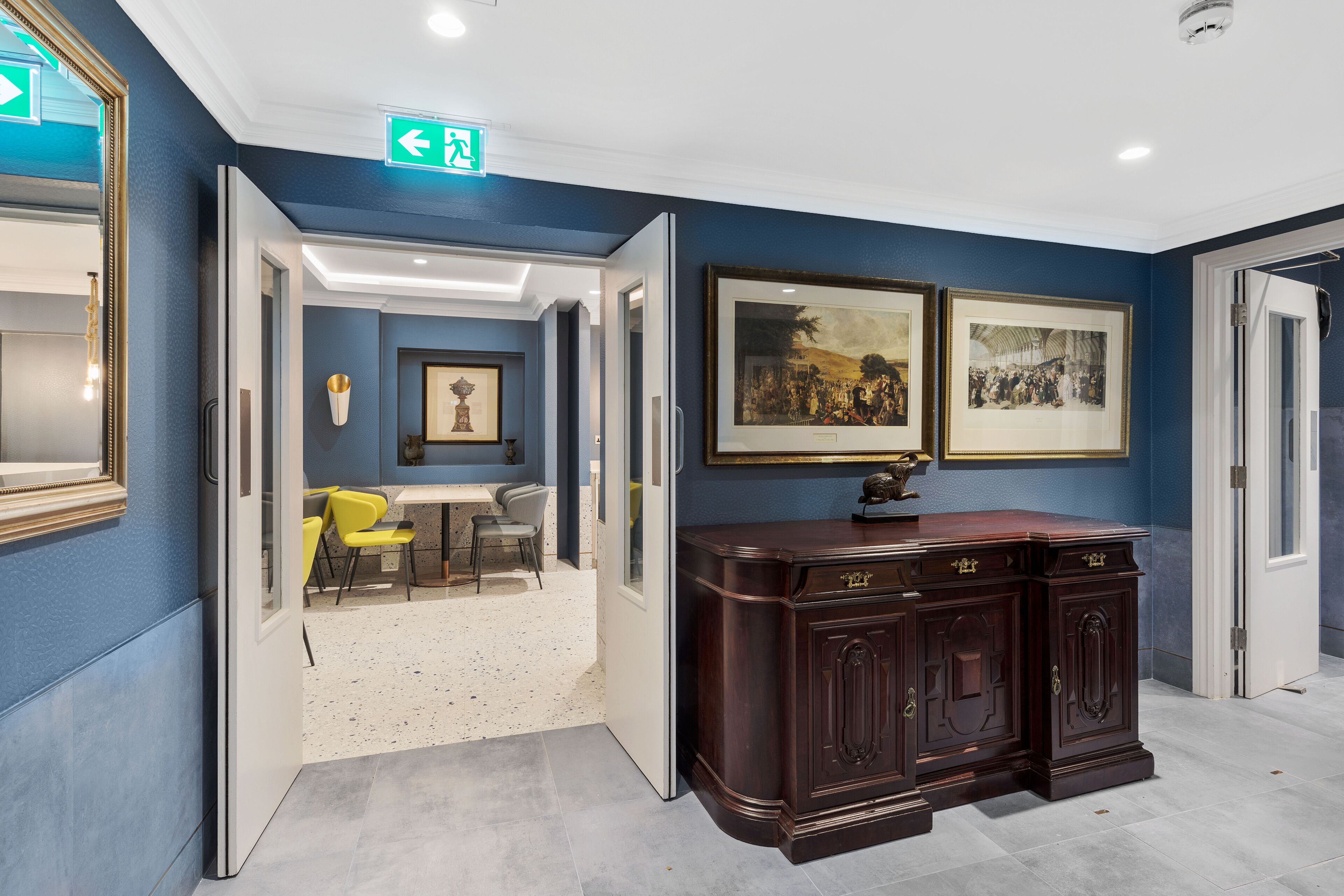 daily buffet breakfast (gbp 14.95 per person)