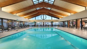 Una piscina techada