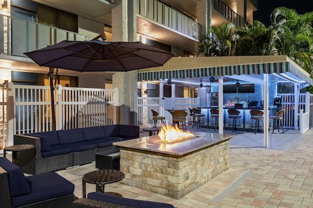 Pool views, open daily. Spark by Hilton Sarasota Siesta Key Gateway