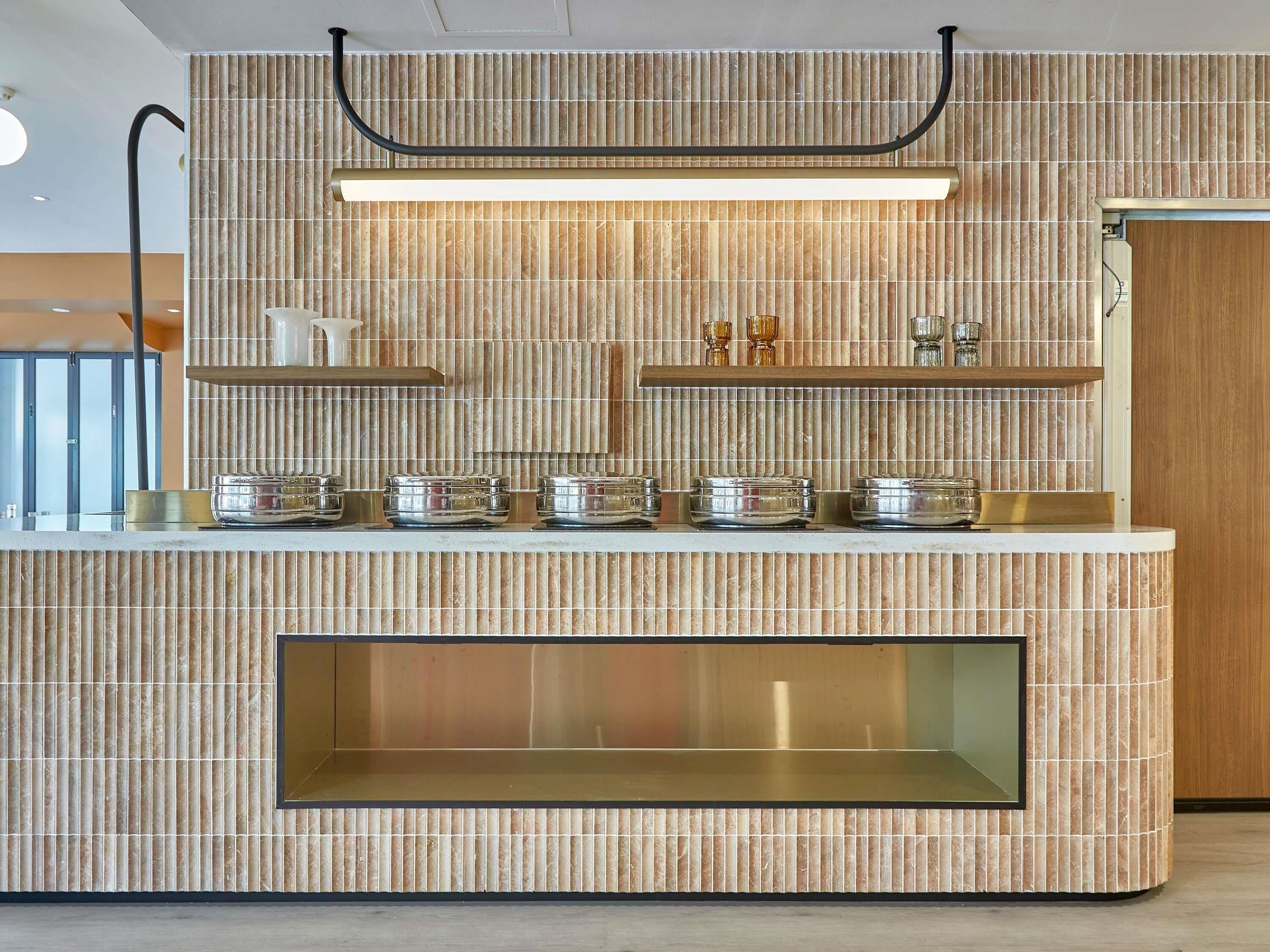 Breakfast, lunch and dinner served