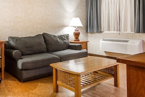 Suite, 1 cama Queen size, con acceso para personas discapacitadas, para no fumadores | Caja de seguridad en la habitación y escritorio