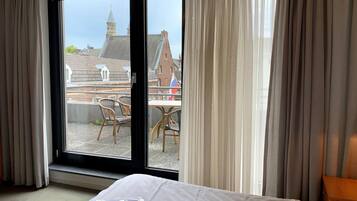 City appartement | Uitzicht vanuit de kamer