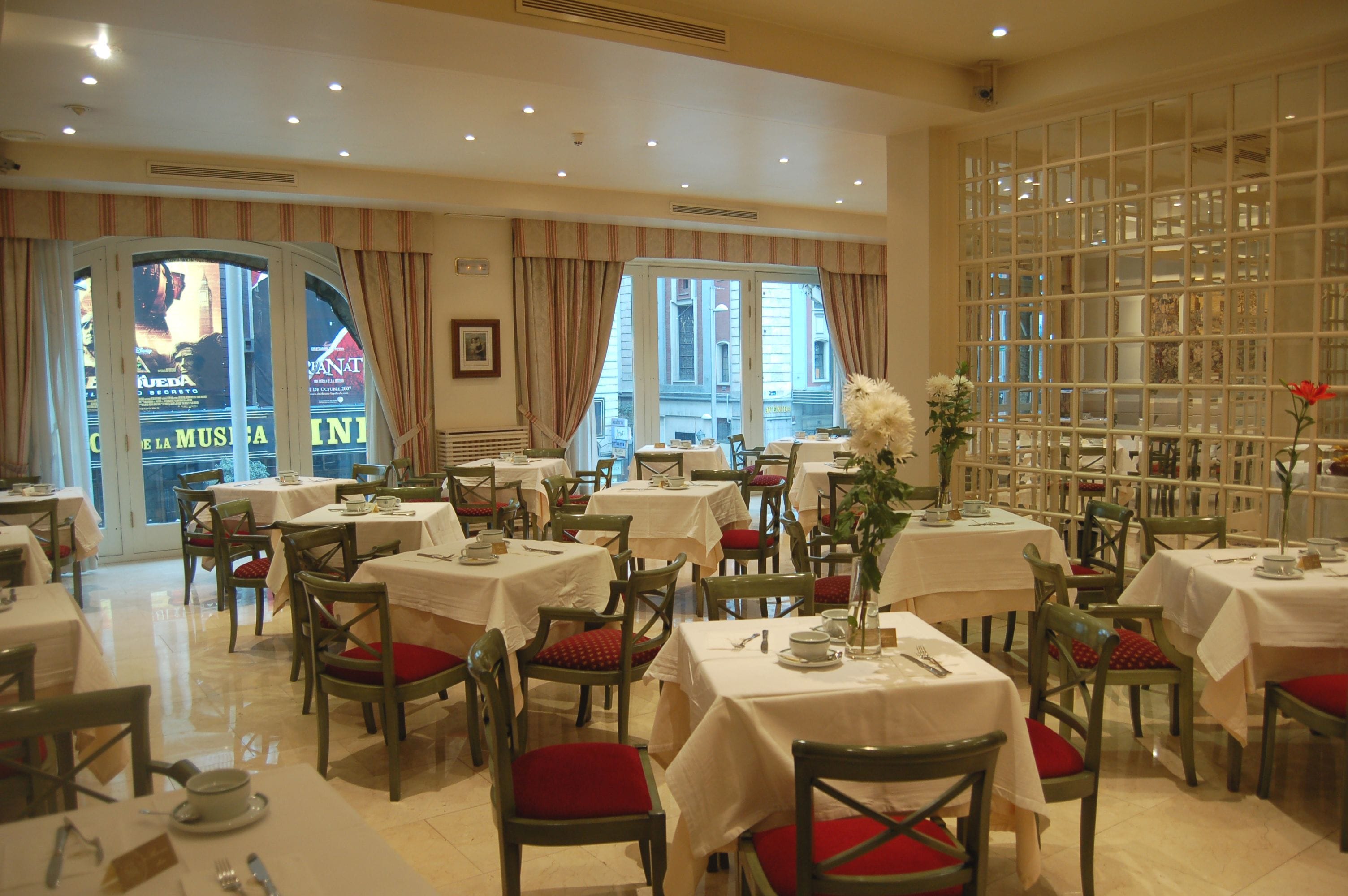 daily buffet breakfast (eur 12 per person)