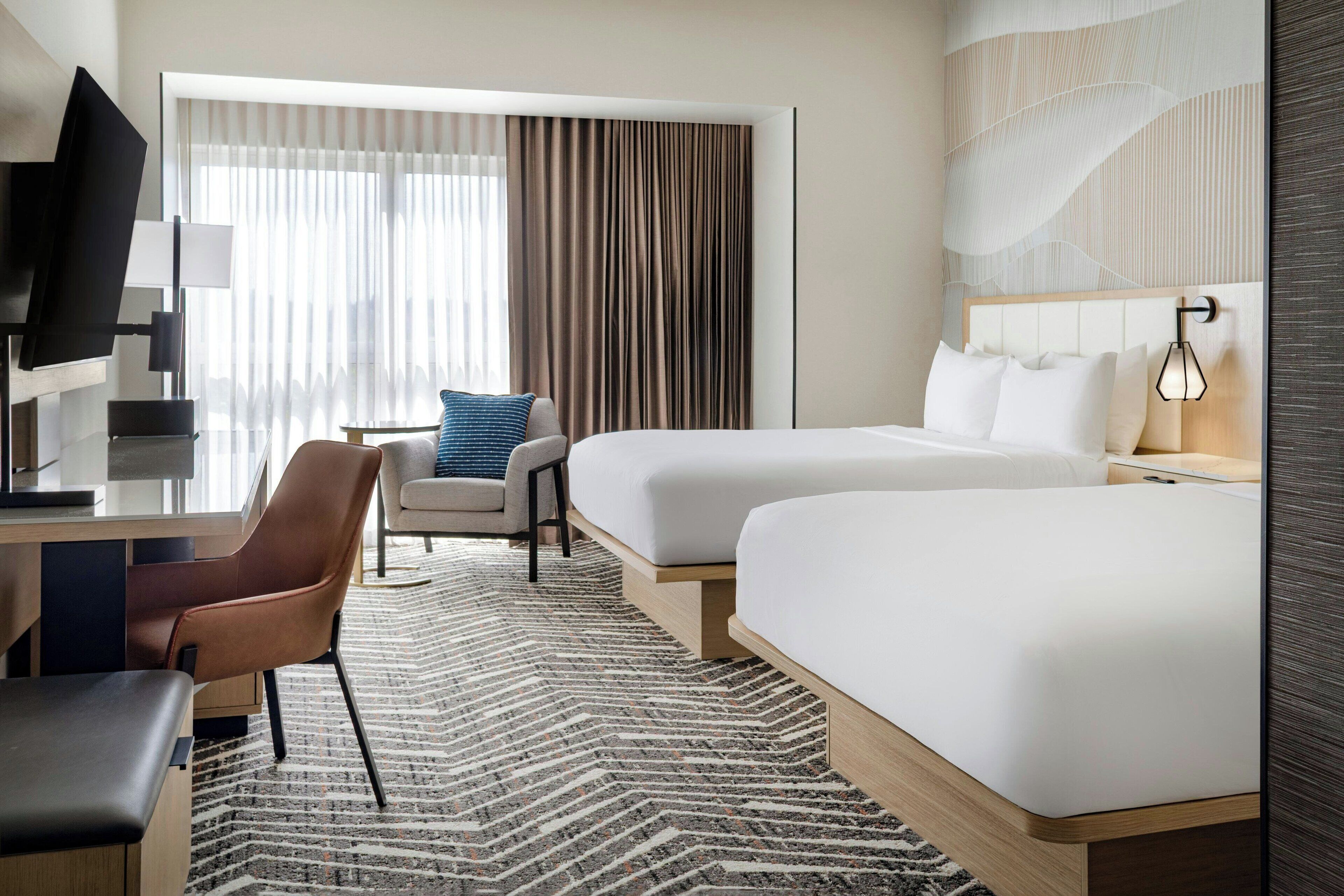 1 bedroom, premium bedding, down duvets, desk