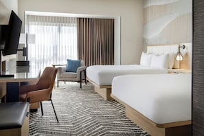 1 bedroom, premium bedding, down duvets, desk