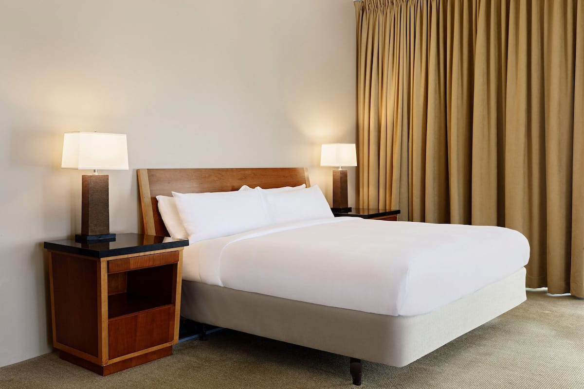 Junior Suite, 1 King Bed, Non Smoking, Balcony | 1 bedroom, premium bedding, down comforters, desk